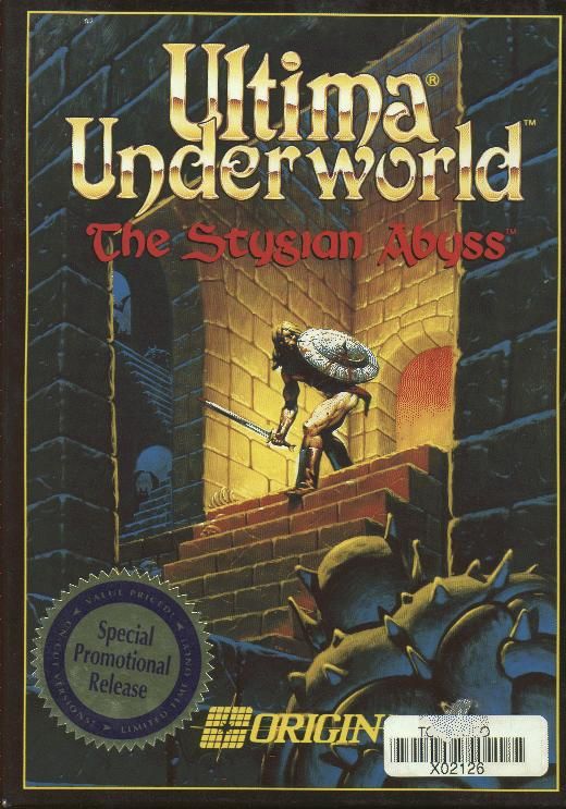 Ultima Underworld: The Stygian Abyss box art for Playstation